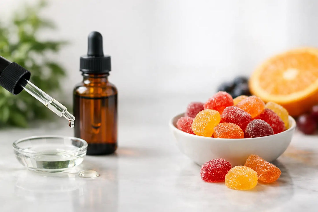 Sublingual Drops vs Gummies: Which Fits You?