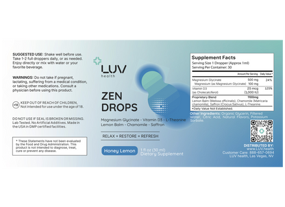 LUV Zen Drops