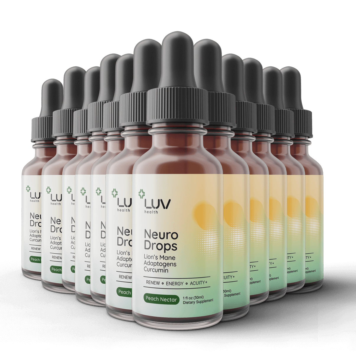 LUV Neuro Drops 12-Pack Bundle