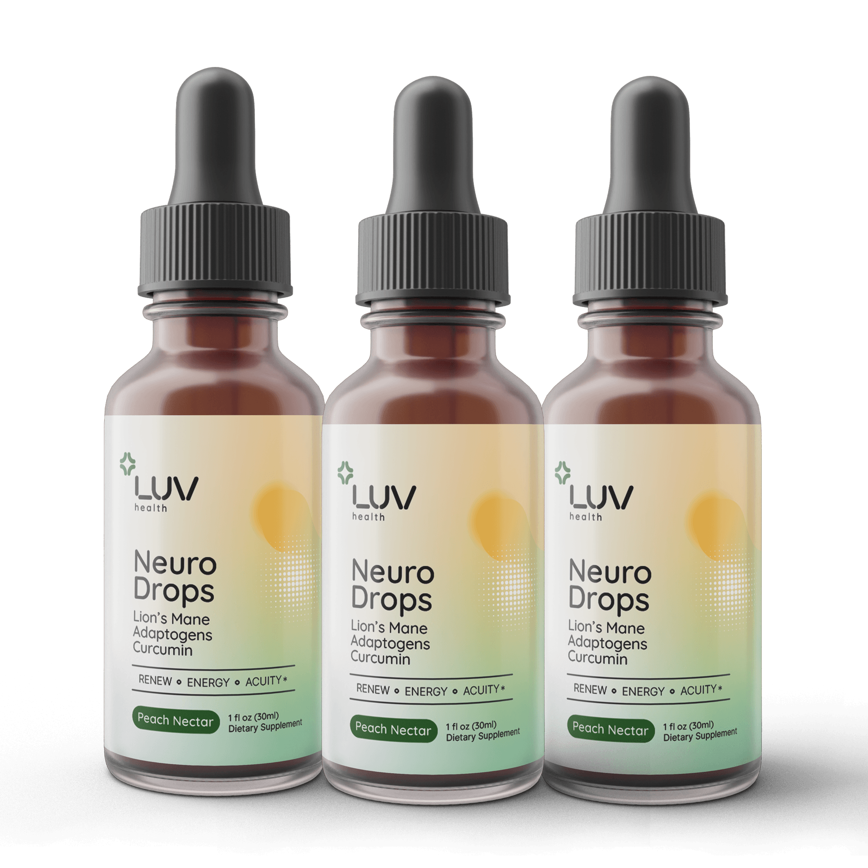 LUV Neuro Drops 3-Pack