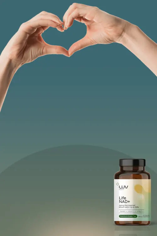 LUV Life NAD+ mobile section background