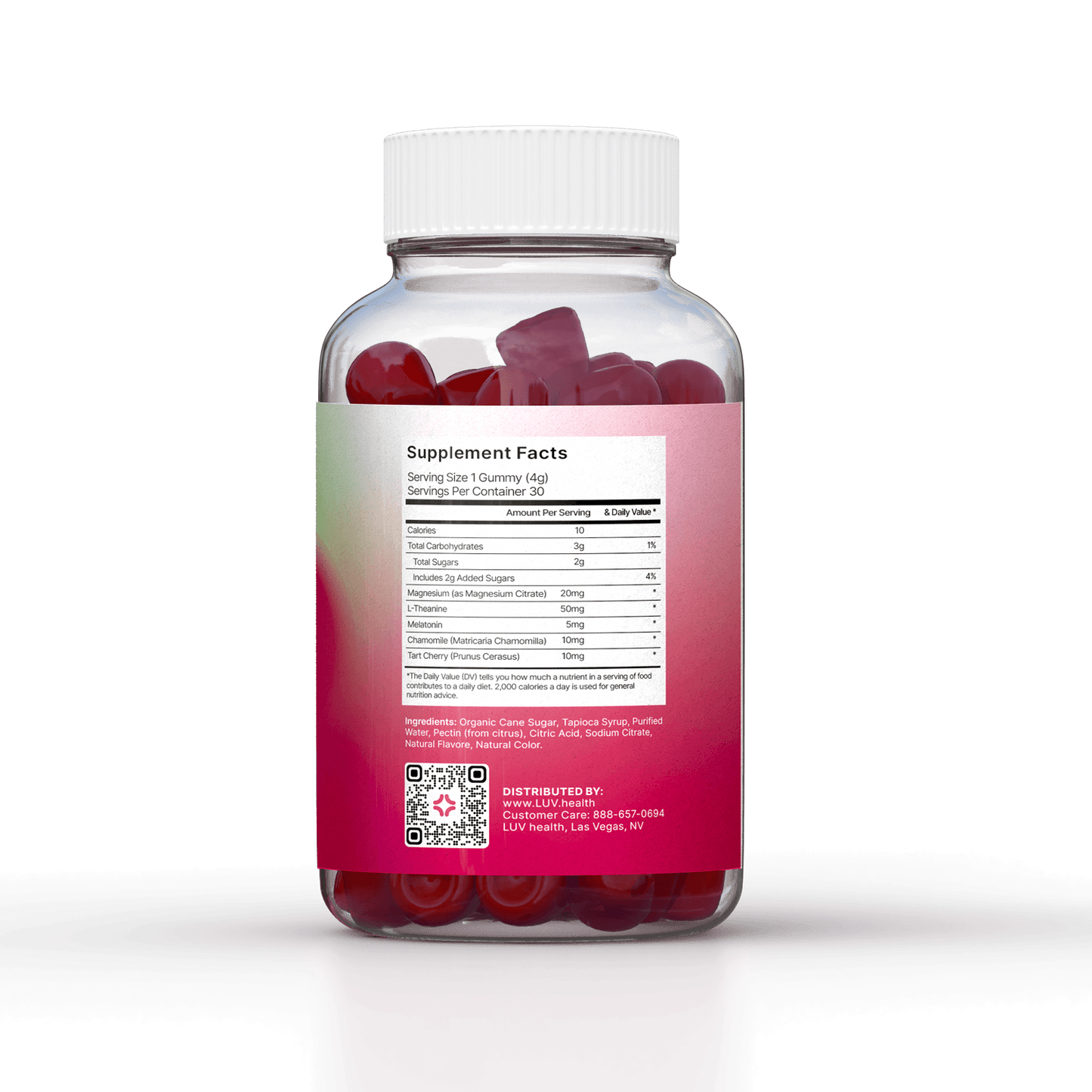 LUV Sleep Gummies ingredients