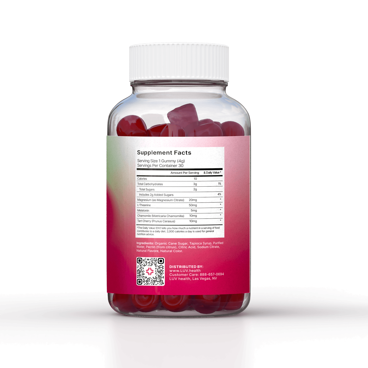 LUV Sleep Gummies ingredients