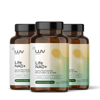 LUV Life NAD+ supplement product 